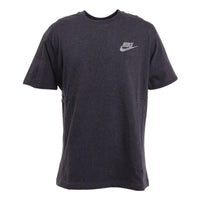 Men's Nike Logo Printing Straight Round Neck Pullover Short Sleeve Black T-Shirt DM5638-010
