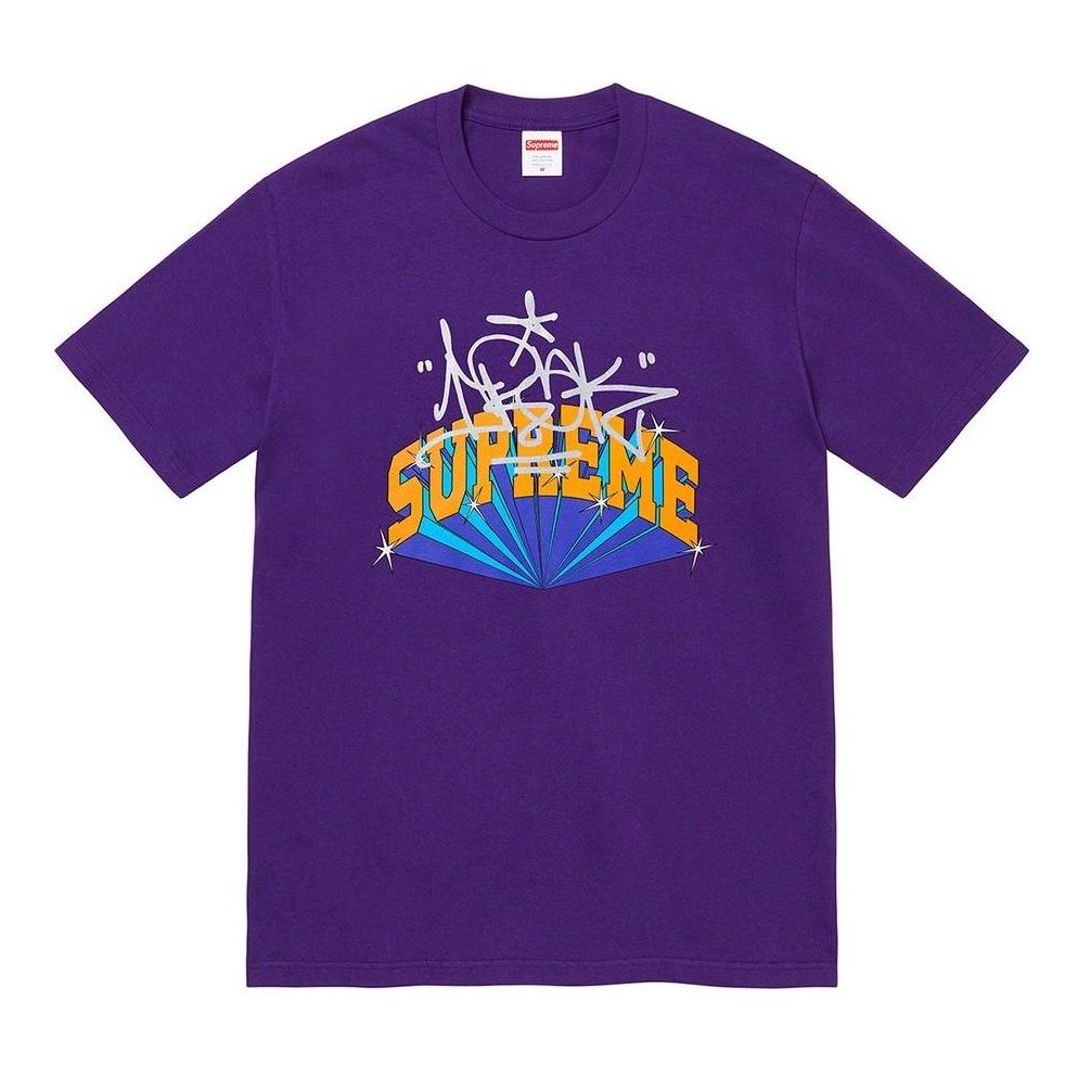 Supreme FW22 Week 5 IRAK Arc Tee LogoT SUP-FW22-986-PUR