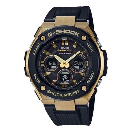 CASIO G-Shock G-Steel 'Gold Black' GST-S300G-1A9