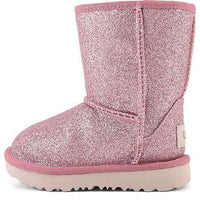 UGG Classic Short II Glitter (Big Kids) Pink 1111852K-PINK
