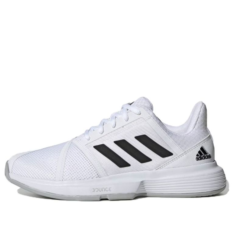 (WMNS) adidas Courtjam Bounce 'White Black' EF2765