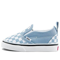 Vans Slip-On Low Tops Casual Skateboarding Shoes Blue VN0A5EFKBD2