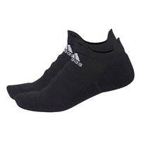 adidas Sports Running Training Socks Couple Style One Pair Black CV7692