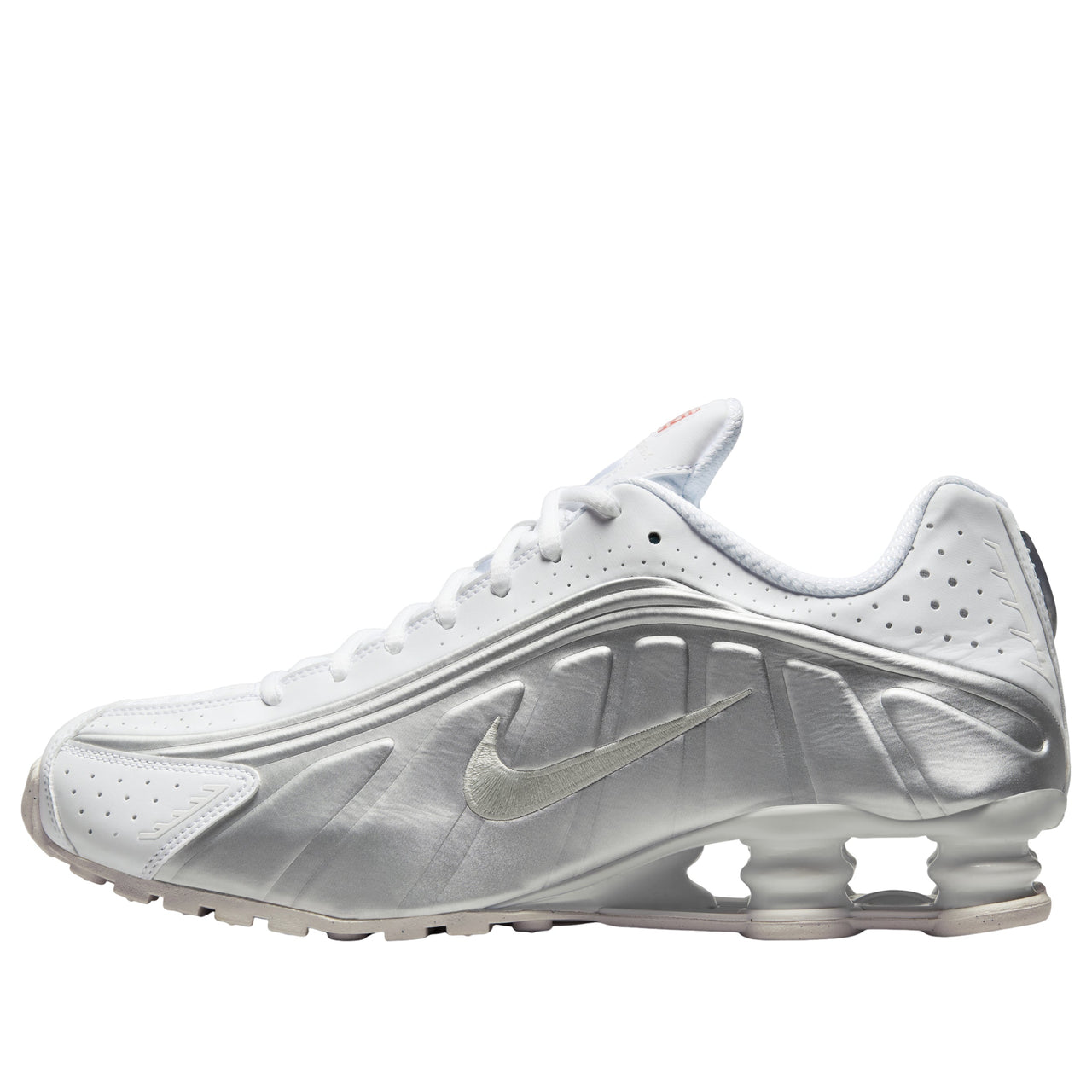 Nike Shox R4 'White Bright Crimson Metallic Silver' HQ1988-101