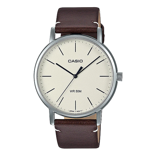 CASIO Sports Quartz Waterproof Mens Brown Analog MTP-E171L-5EVDF