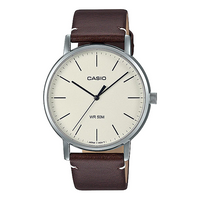 CASIO Sports Quartz Waterproof Mens Brown Analog MTP-E171L-5EVDF