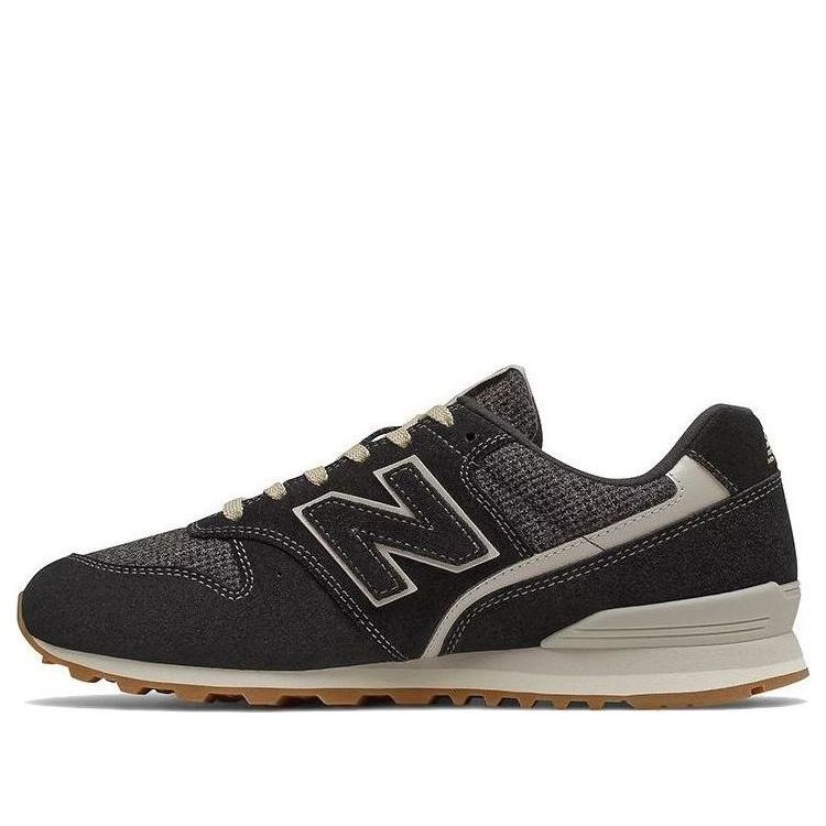 (WMNS) New Balance 996 Series Low-Top Black/Grey WL996LU2