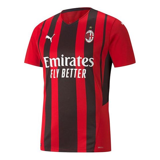 PUMA AC Milan 21/22 Authentic Home Jersey 'Red' 764749-01
