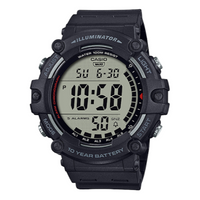 CASIO Quartz Waterproof Sports Shockproof Mens Black Digital AE-1500WH-1A