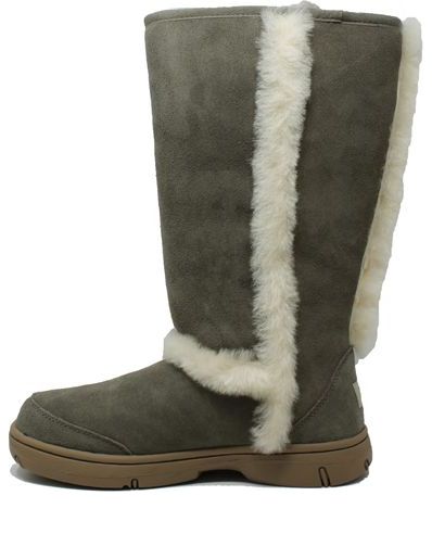 (WMNS) UGG Sunburst Tall 'Dark Green' 1121113-BNDL