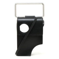 Off-White Leather 21 Long Single-Shoulder Bag Black OFWBGPO11BGMGBKX