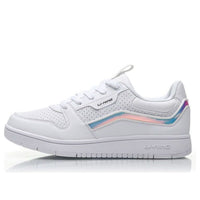 (WMNS) Li-Ning Classic Skateboarding Low 'White Laser' AGCP252-1