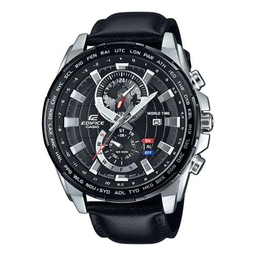 CASIO EDIFICE Series Leisure Fashion Hand Men's Mens Black Analog EFR-550L-1AV