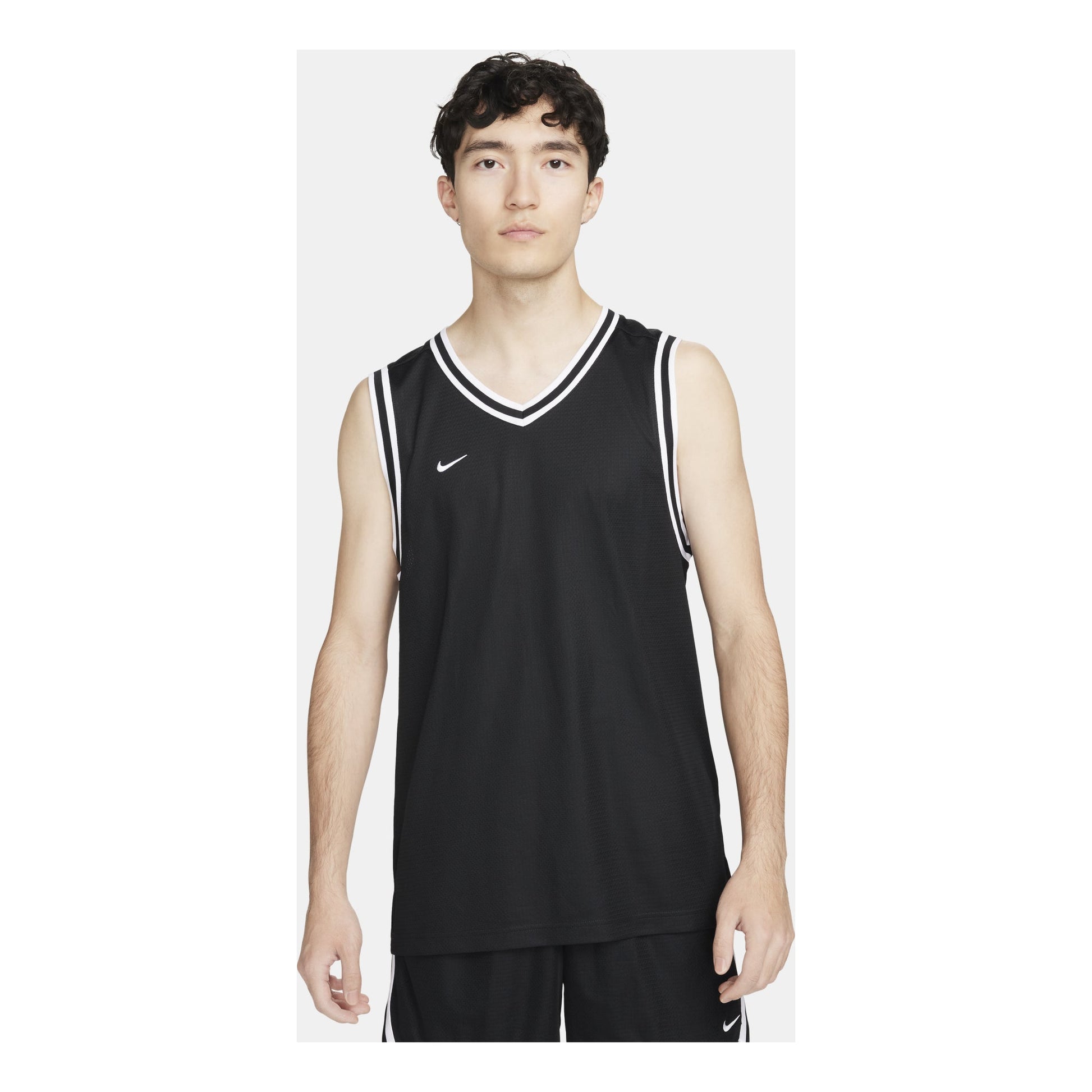 Nike DNA Basketball Jersey 'Black White' FQ3708-010