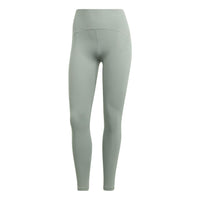 (WMNS) adidas Yoga Studio Luxe 7/8 Leggings 'Green' HR5414
