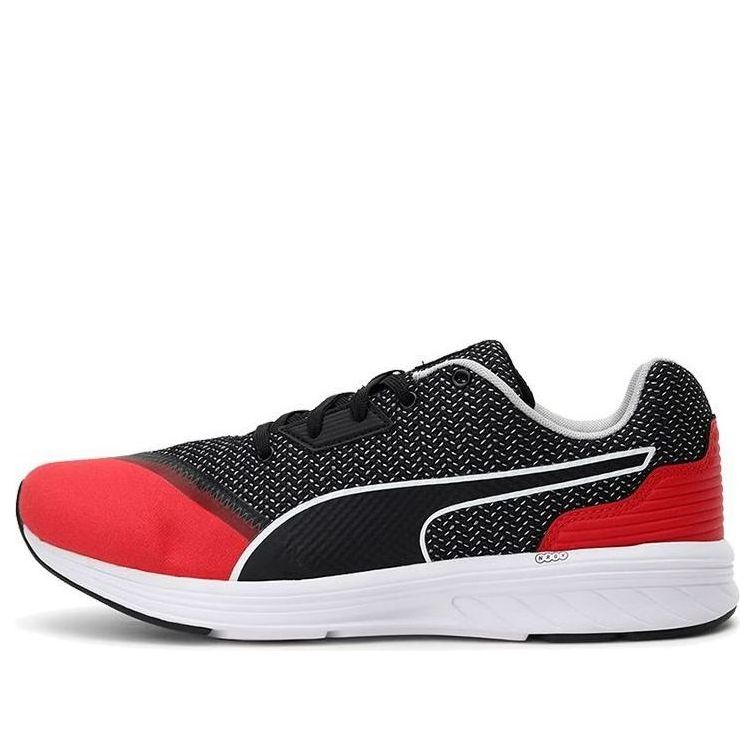 (WMNS) PUMA Nrgy Resurge Low Running Shoes Black/Red/White 191601-02