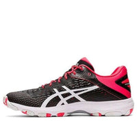 (WMNS) ASICS Netburner Professional FF2 Running Shoes Black/Pink 1072A036-002