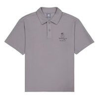 New Balance Skateboard Graphic Polo Shirt Asia Sizing 'Grey' NFE27011-GR