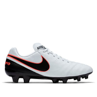 Nike Tiempo Genio II Leather FG 'White Black Red' 819213-001