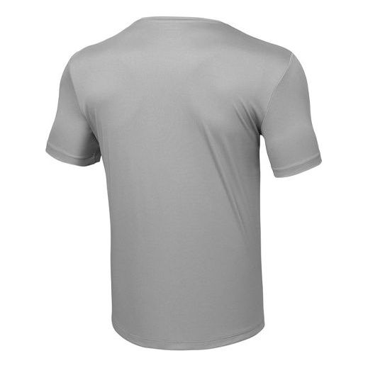 Men's Skechers Training Running Sports Knit Short Sleeve Shark Gray P220M052-00MM
