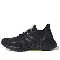(GS) adidas Ultraboost Summer.Rdy J 'Black Green' FU7035