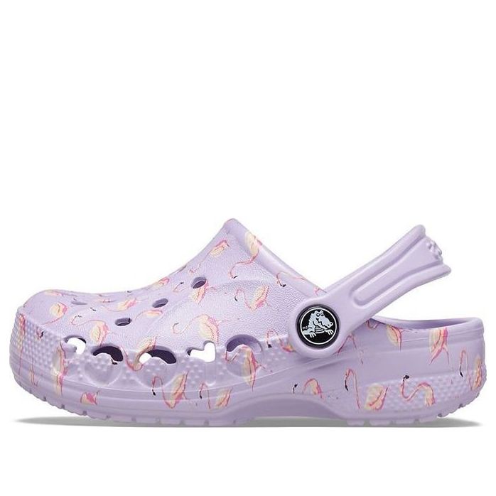 (GS) Crocs Baya Seasonal Printed Clogs 'Purple' 206180-530