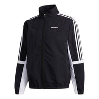 adidas originals GLOBE TT Stand-up Collar Sports Coat Male Black GD2089
