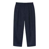 Stussy Volume Pleated Trouser 'Navy' 116537