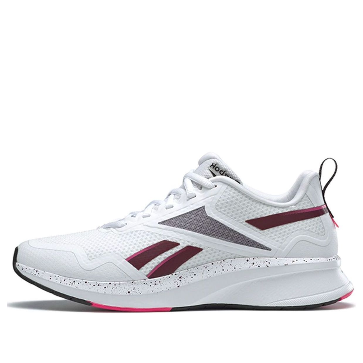 (WMNS) Reebok Fusium Run Lite 'White Maroon' FU9433