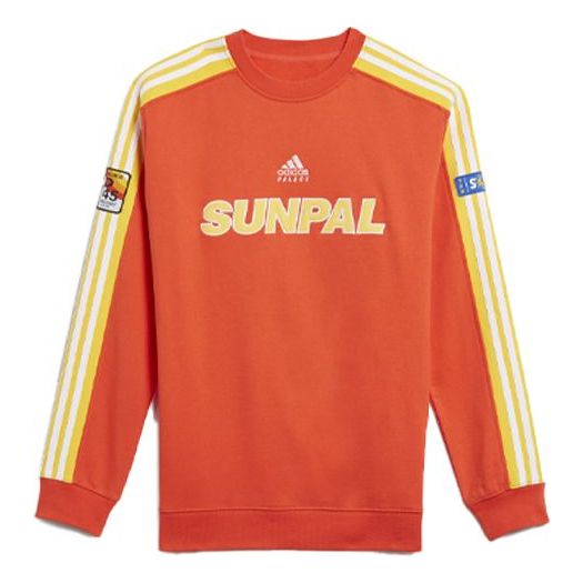 adidas x Palace Unisex Round-neck Sweatshirt Orange GL7172