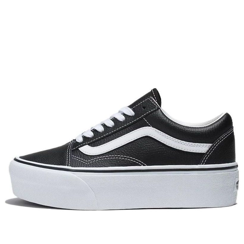 (WMNS) Vans Old Skool Stackform Shoes 'Black White' VN0A7Q5MBPB