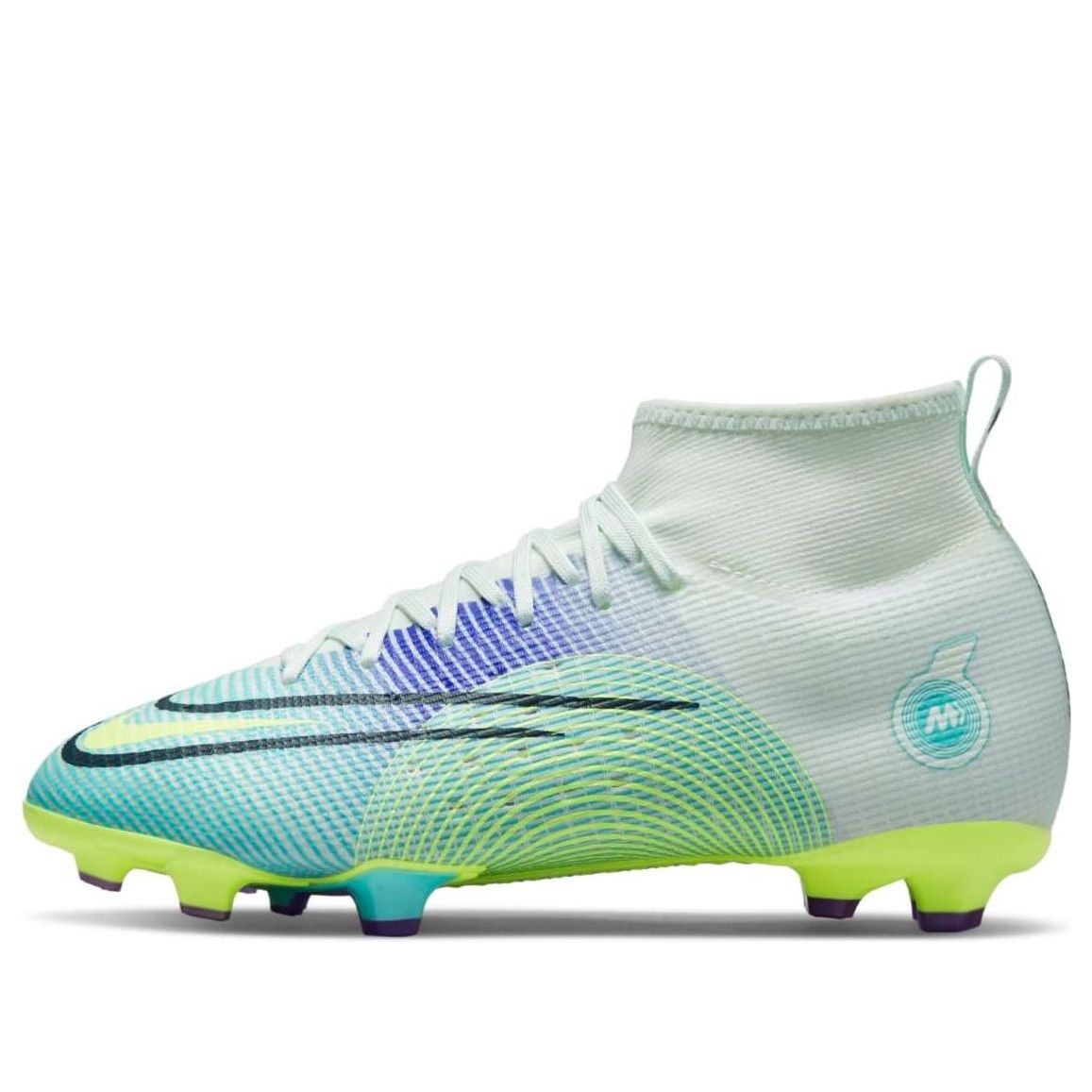 (GS) Nike Jr. Mercurial Superfly 8 Pro FG 'Green Blue' DN3772-375