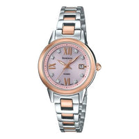 CASIO SHEEN Sapphire Crystal Solar Powered Rose Gold Analog SHE-4522SG-4AUPR