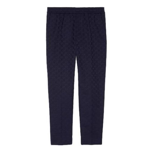 Gucci GG Canvas Jogging Pant 'Dark Blue' 755210-Z8BJ5-4596