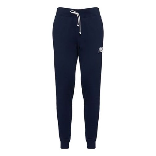 New Balance Essentials French Terry Sweatpants Asia Sizing 'Blue' MP83984-NV