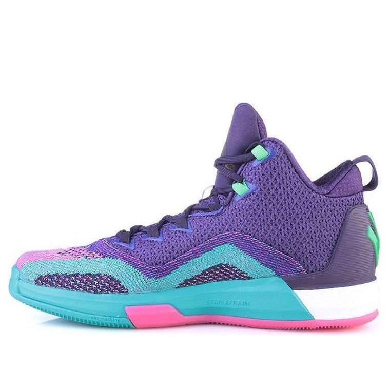 adidas J Wall 2 Boost Primeknit 'Purple Green' D70028