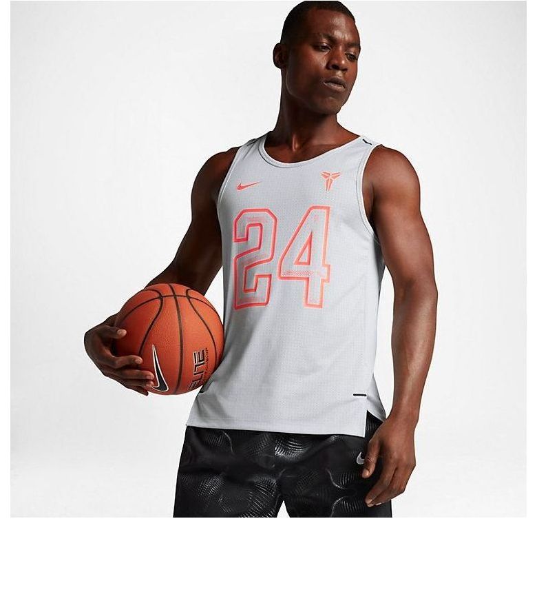 Nike Kobe Mamba 24 Hyper Elite Tank Top Grey 848541-043