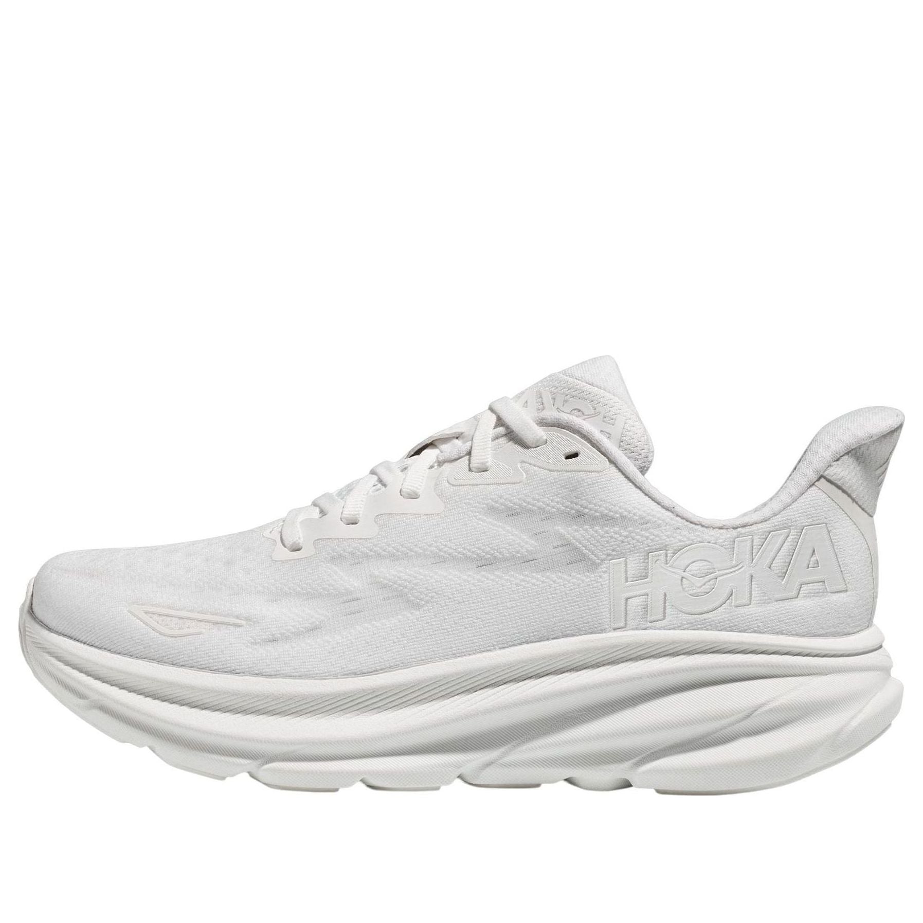 (WMNS) HOKA ONE ONE Clifton 9 'Triple White' 1127896-WWH