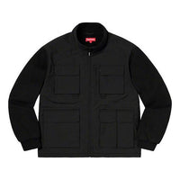Supreme FW19 Week 10 Upland Fleece Jacket Black SUP-FW19-945
