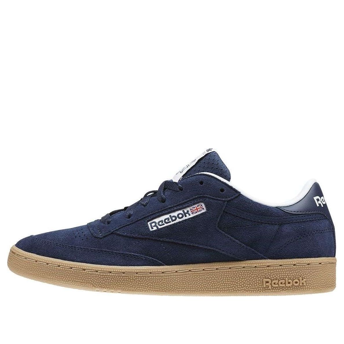 Reebok Club C 85 Mu Navy Blue Skateboarding Shoes CN3386