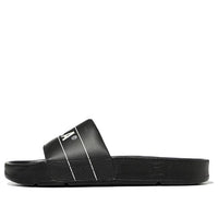 FILA Drifter Lines Casual Sports Slippers Unisex Black White Korean Version 'Black White' 1SM01942E_001