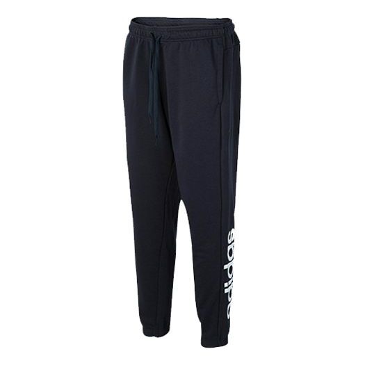 adidas Essentials Athleisure Casual Sports Running Long Pants Blue DU0397