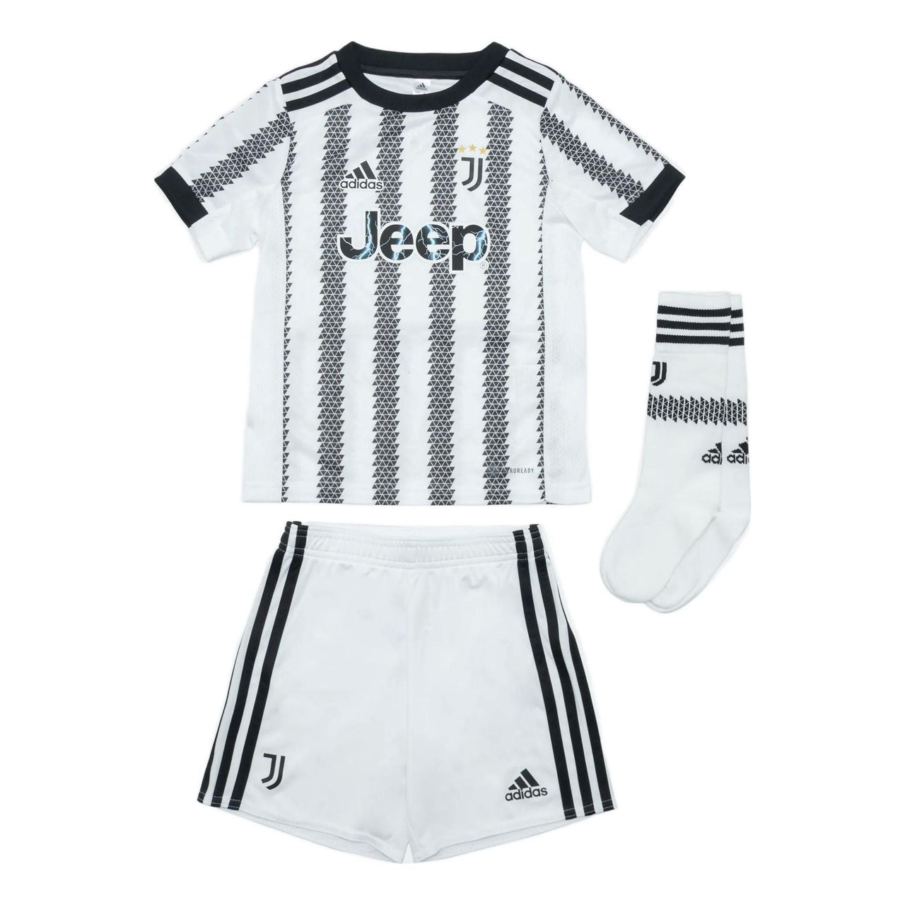 (GS) adidas Juventus 22/23 Home Mini Kit Asia Sizing 'White Beige' HB0441