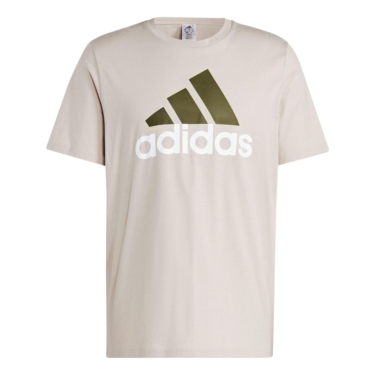 adidas Essentials Single Jersey Big Logo T-shirt 'Wonder Taupe' IC9356