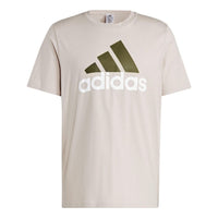adidas Essentials Single Jersey Big Logo T-shirt 'Wonder Taupe' IC9356