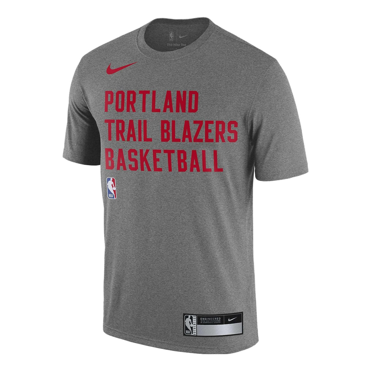 Nike Portland Trail Blazers Practice T-Shirt 'Dark Grey' FJ0187-063