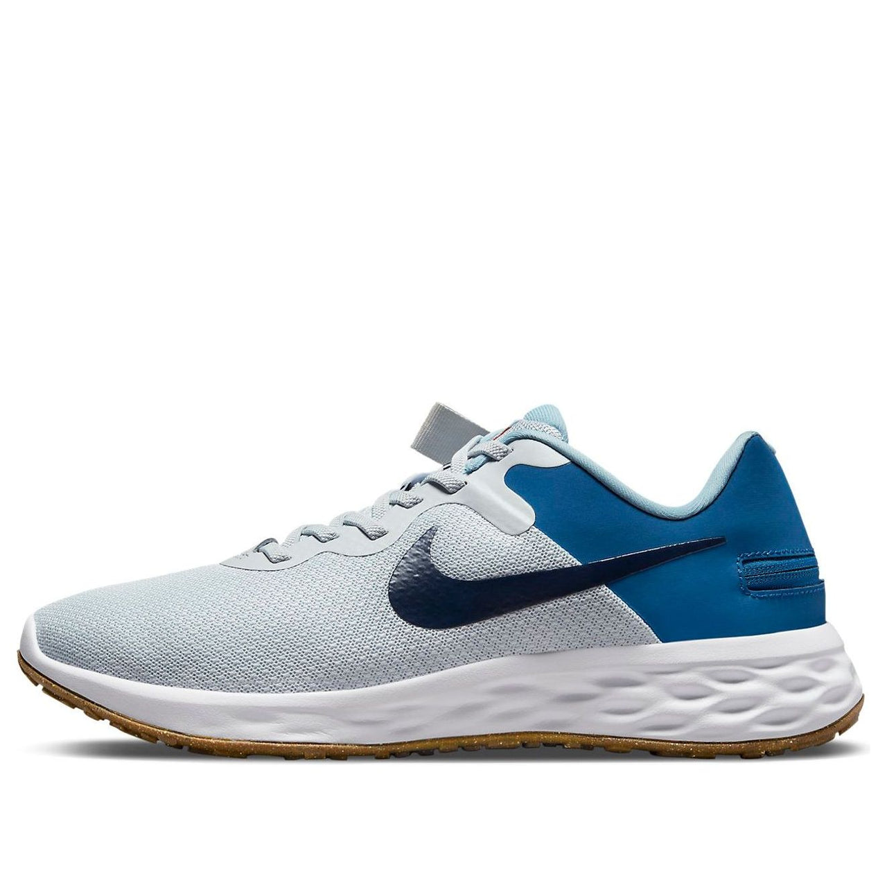 Nike Revolution 6 FlyEase Next Nature 'Pure Platinum Dark Marina Blue' DC8992-002