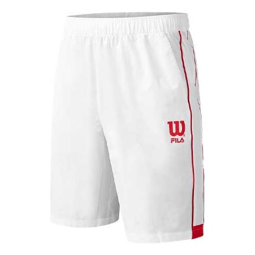 Men's FILA x Wilson Woven White Shorts A11M033364F-WT