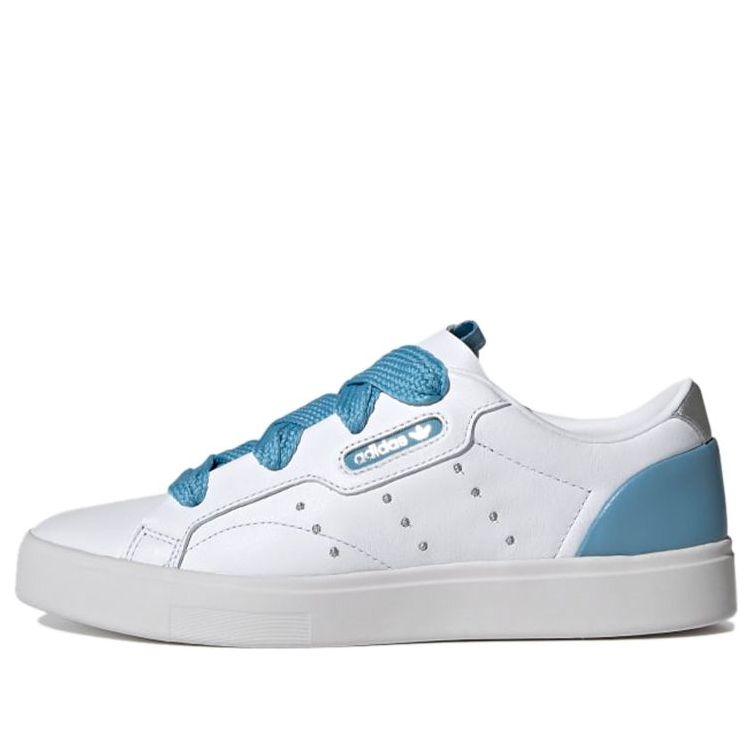 (WMNS) adidas originals Sleek White/Blue FY5037