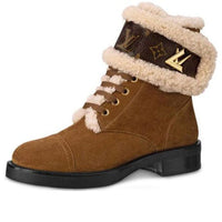 (WMNS) LOUIS VUITTON LV Wonderland Small Cowhide Suede Brown 1A5LNF